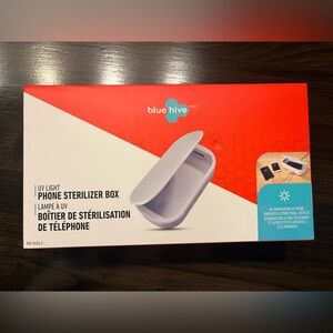 UV Light Phone Sterilizer Box - White